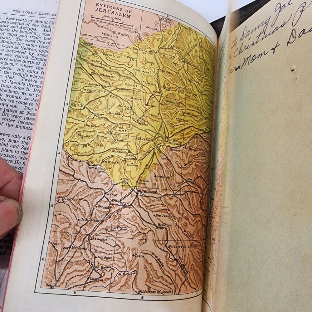 Antique Holy Bible Nelson Self Pronouncing Black Leather 1900s AS IS Need Repair - Picture 12 of 16